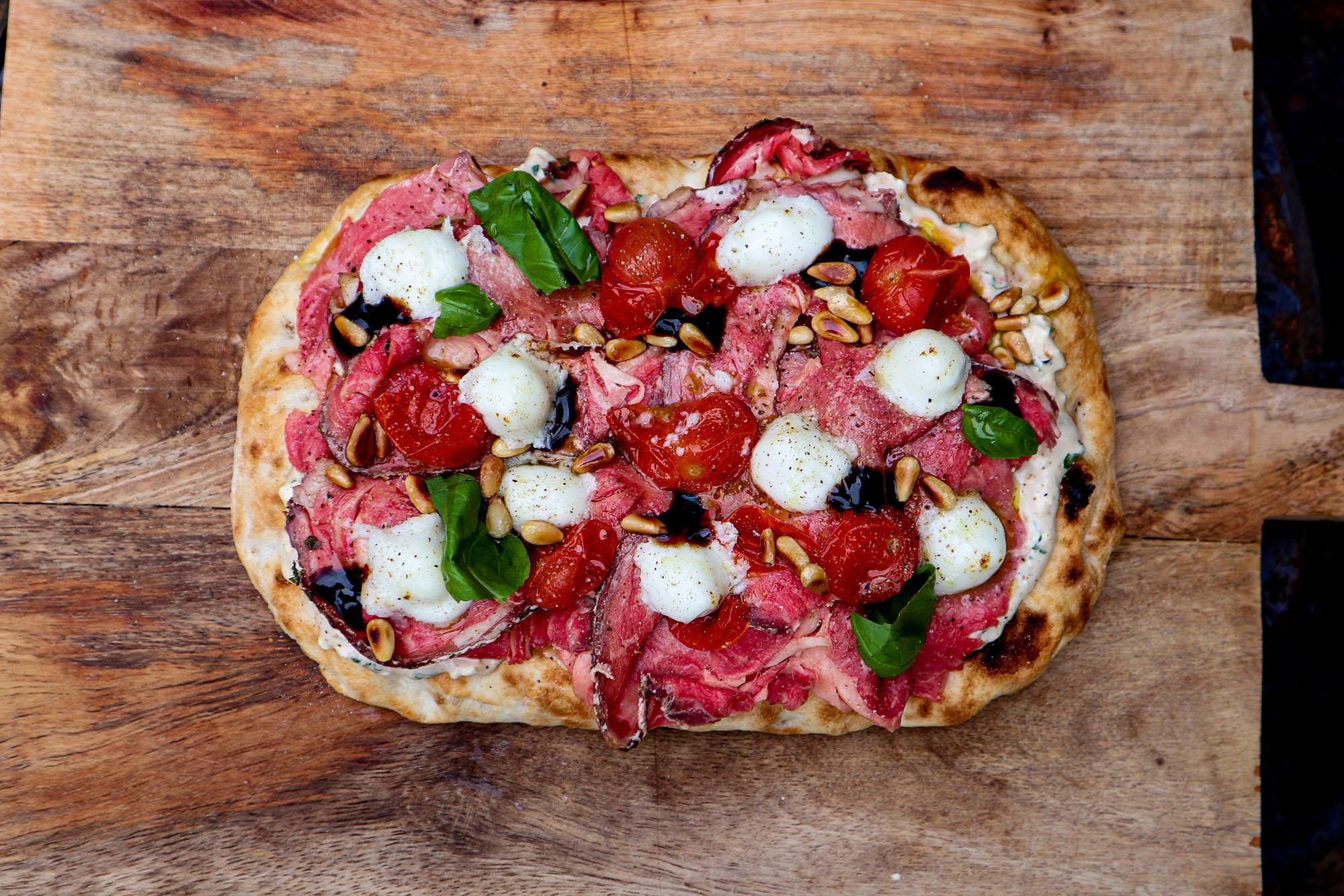 Pastrami focaccia BBQ Experience Center BE