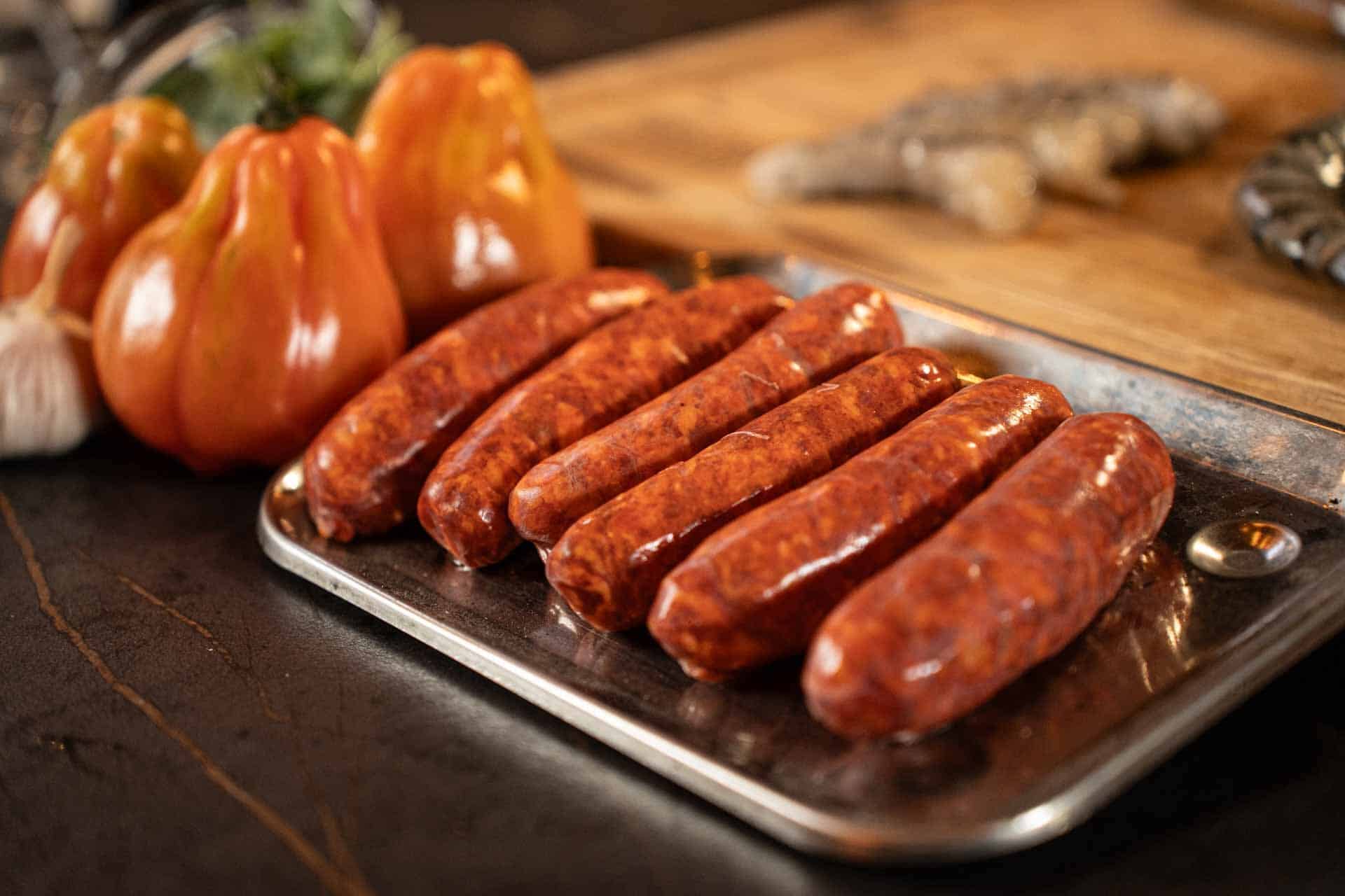 Iberico varkens chorizo gekruid | 0.425 kg