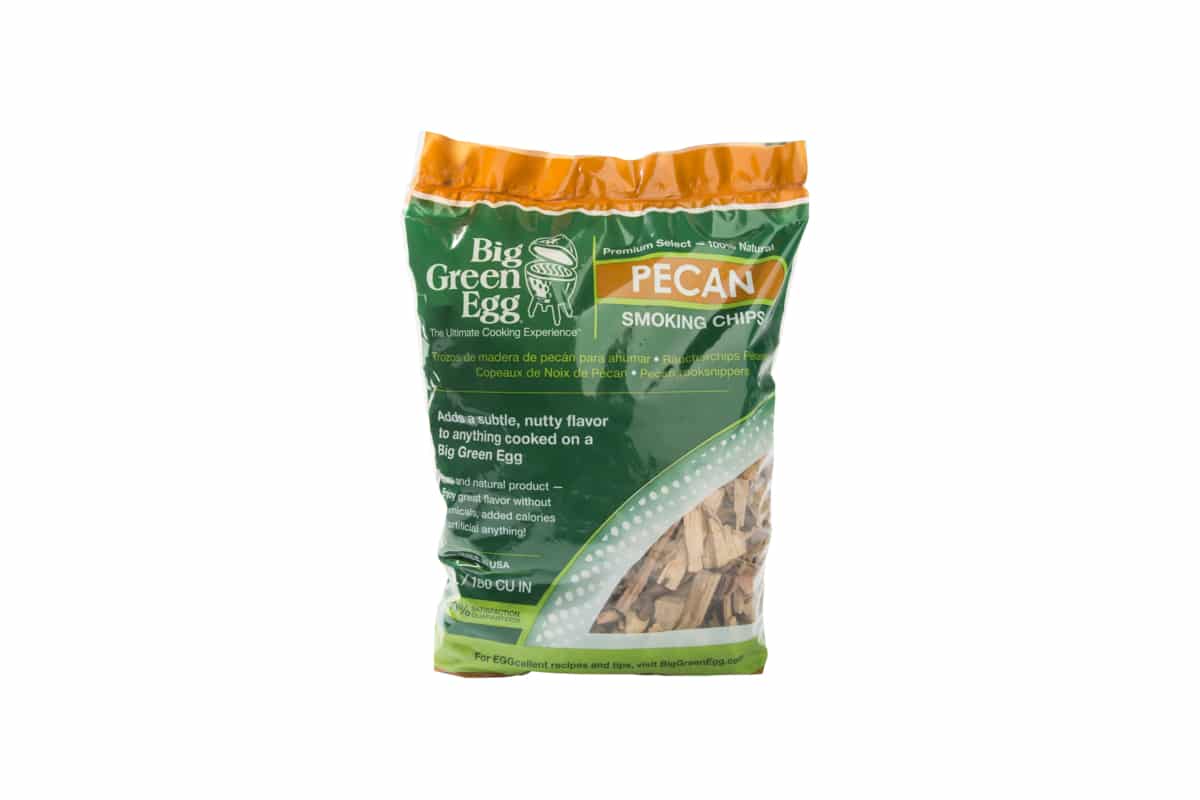 Green Egg Houtsnippers wood chips Big Pecannoot | Groen