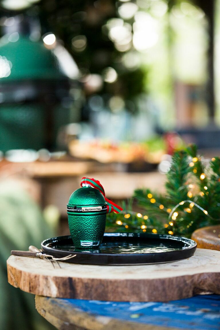 Big Green Egg kerstbal kerstmis ornament