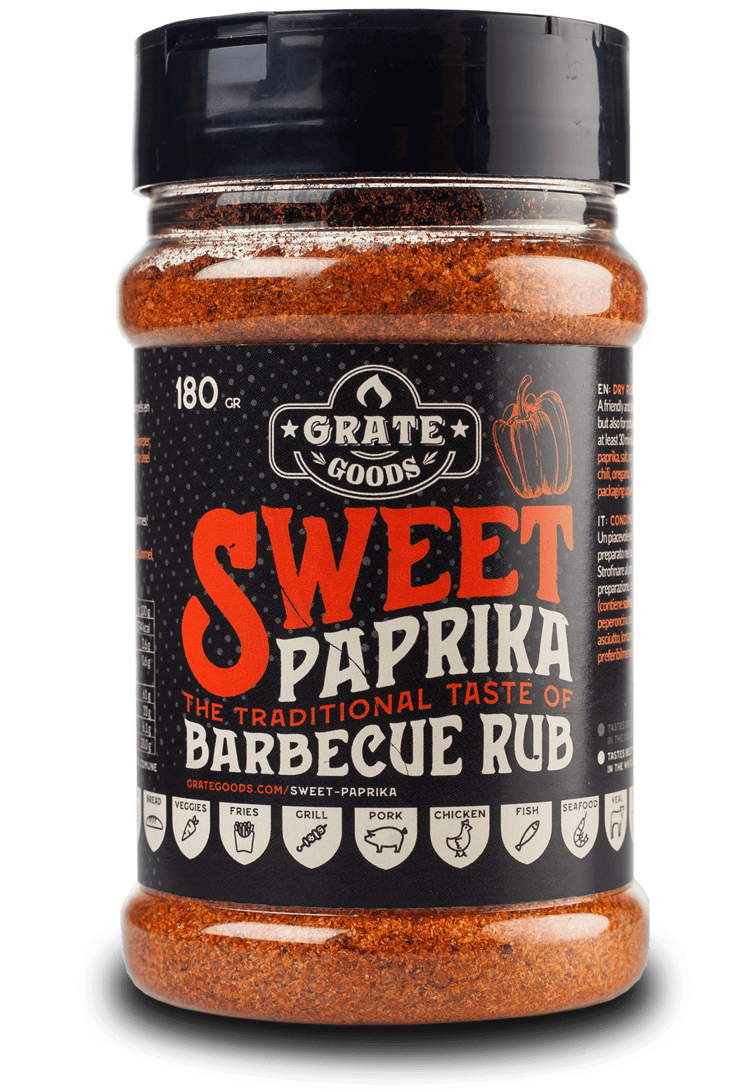 Premium Sweet Paprika Rub
