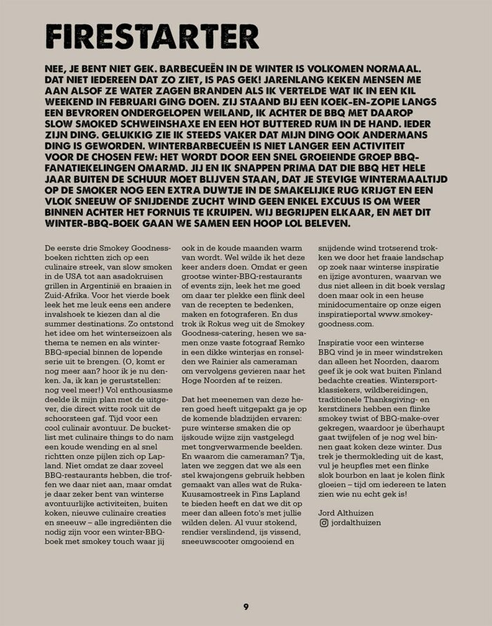 Smokey Goodness 4 - Winter BBQ