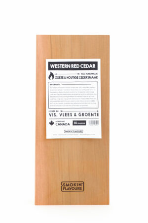 Cederhouten rookplank 45x20cm Smokin' Flavours