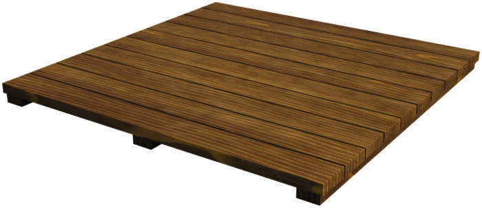 Acacia houten plateau - Modular Outdoor Workspace