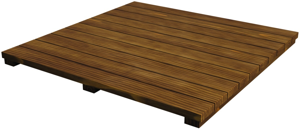 Green Egg Acacia houten plateau Modular Outdoor Workspace Big | Groen