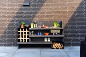 Betonnen buitenkeuken Cabin serie