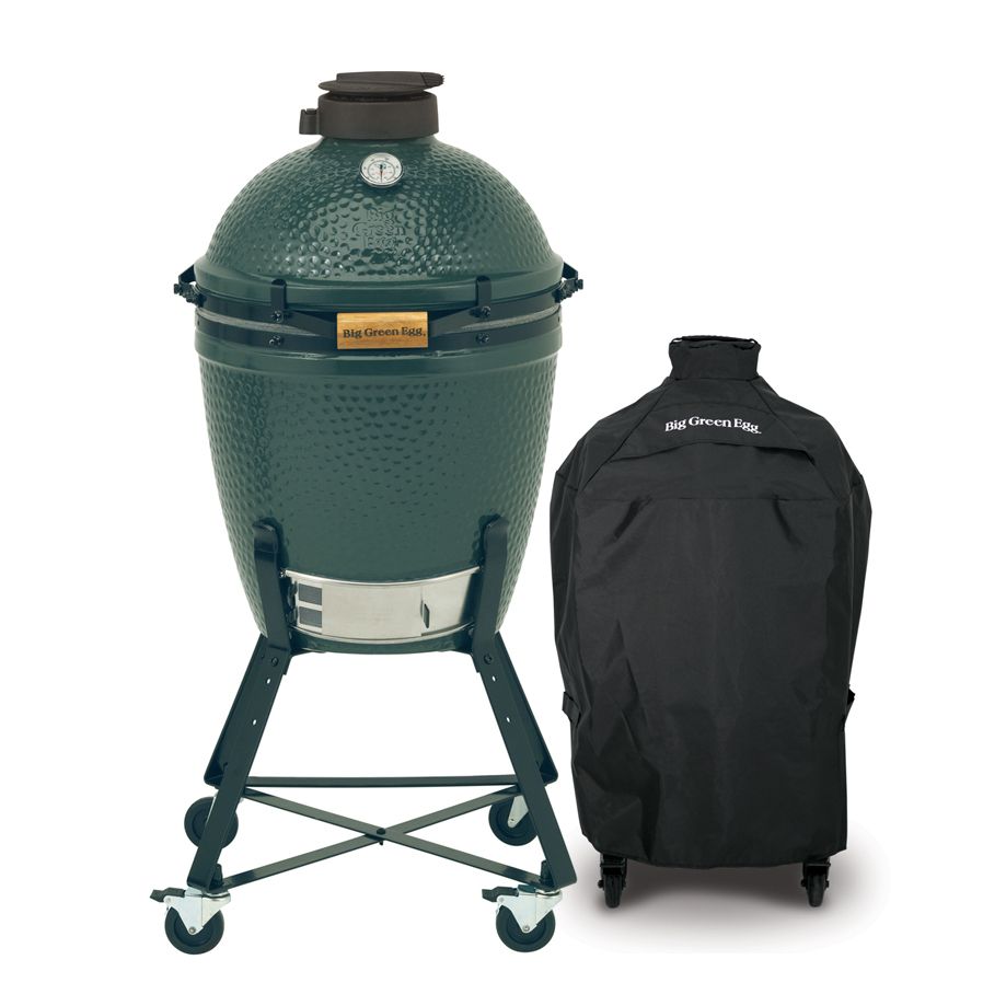 Green Egg Big met onderstel en hoes