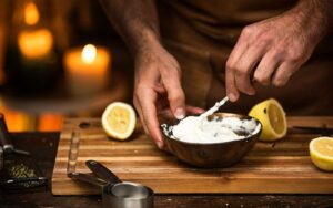 Teak snijplank (cutting board)