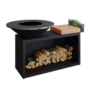 OFYR 100 Island+ Black – Teak hout