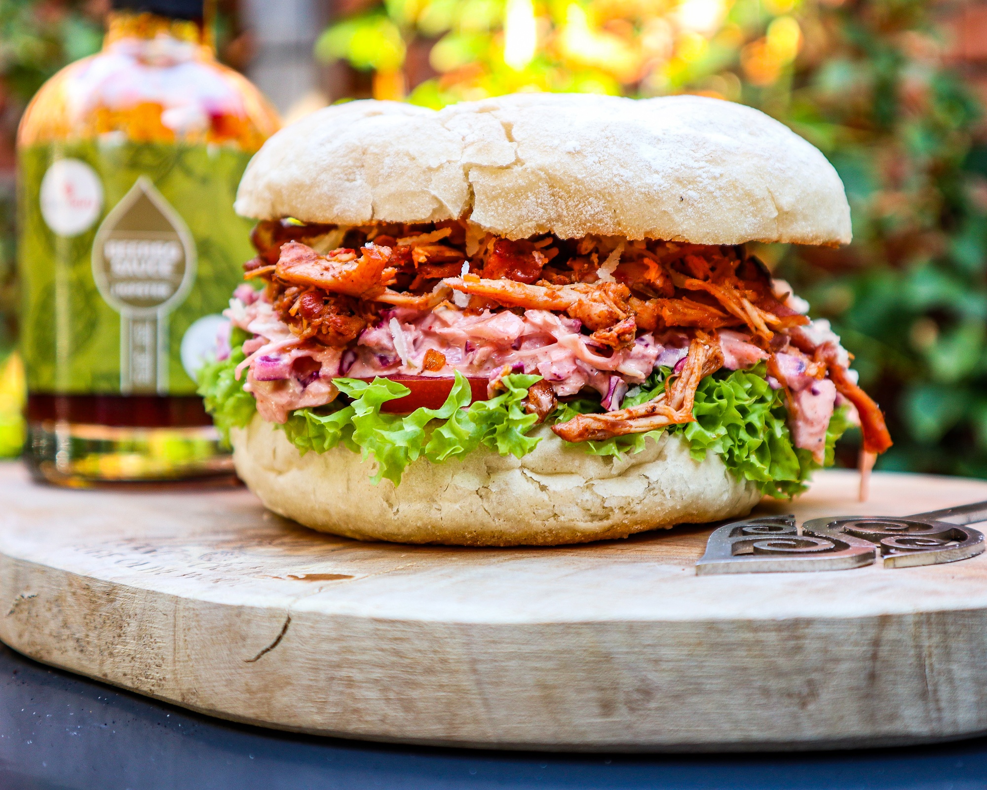 Pulled chicken uit de dutch oven BBQ Experience Center