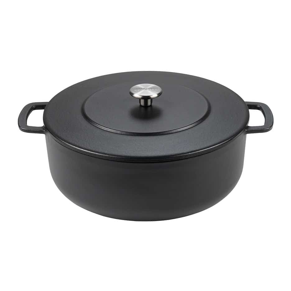 BBQExperience Combekk Dutch Oven Black 28cm aanbieding