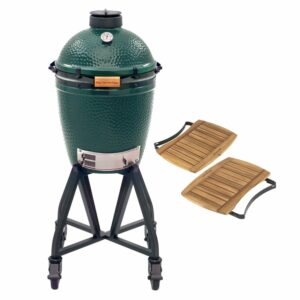 Big Green Egg Medium - met intEGGrated onderstel en acacia zijplankjes