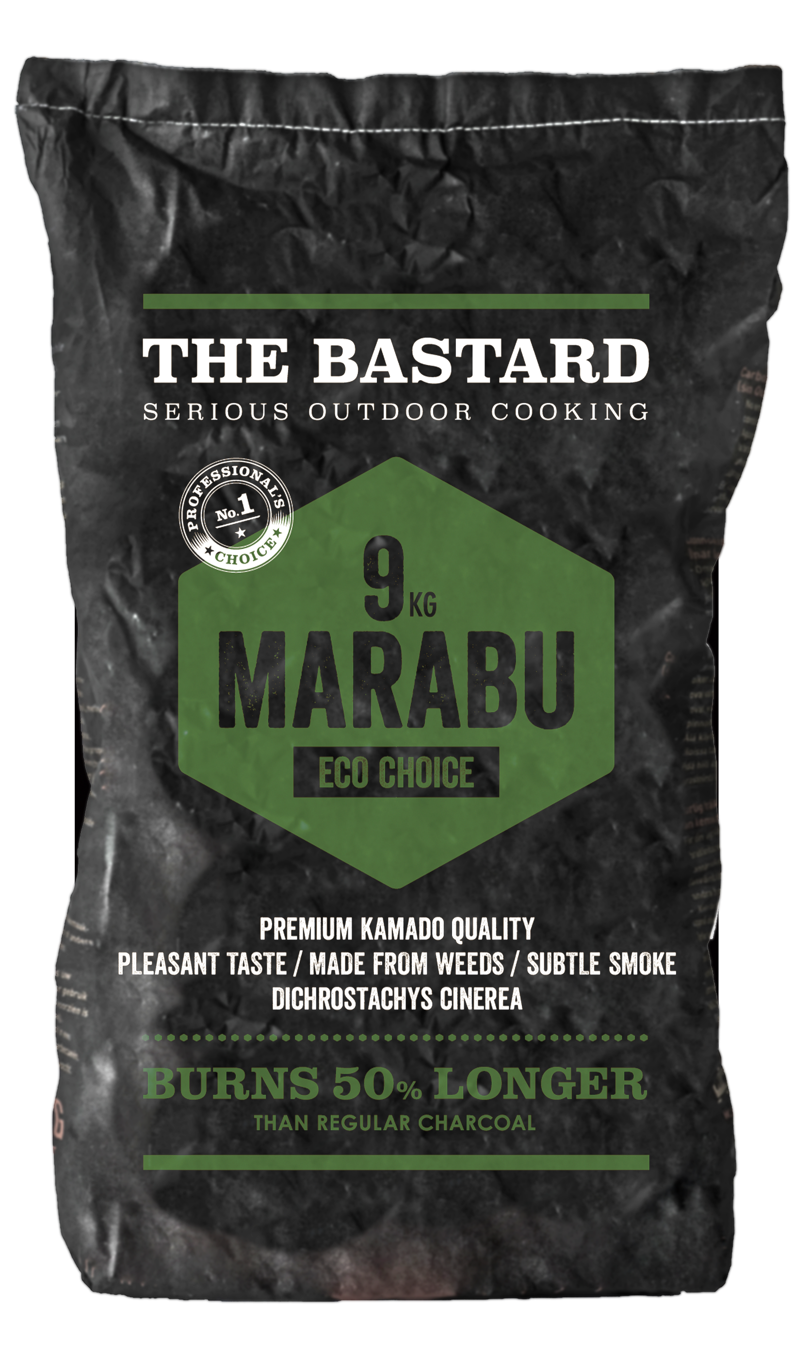 Houtskool Marabu 9kg The Bastard