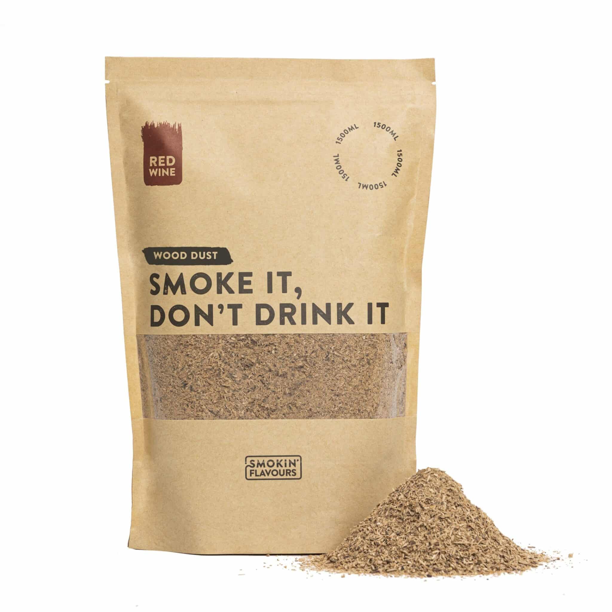 Smokin' Flavours rookmot rode wijnvaten 1500ml