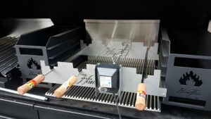 Zuid-Afrikaanse Braai Asado frame vork spies Home Fires