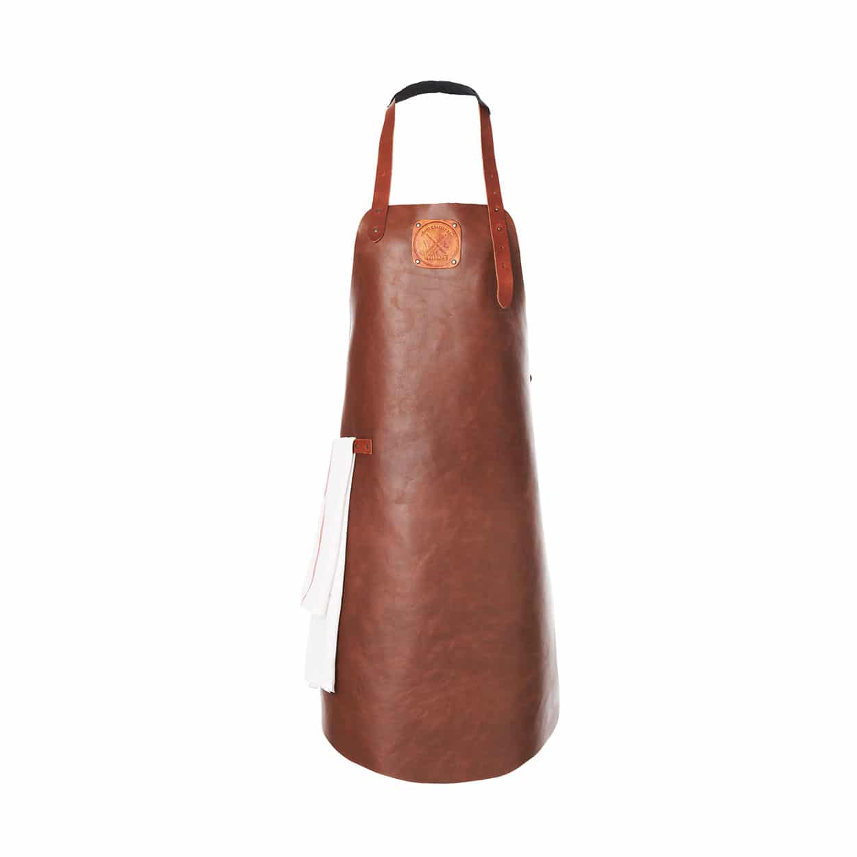 Witloft Leren schort cognac | LargeXLXXL