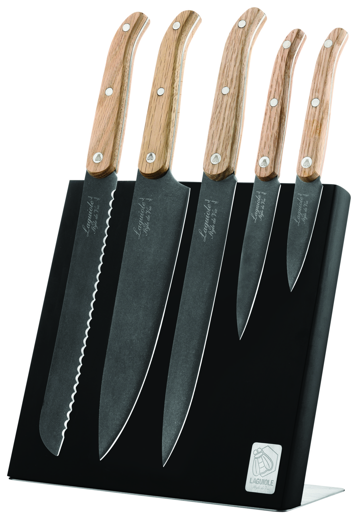 Een deel Partina City rem 5 messen incl messenblok Style de vie innovation line - BBQ Experience Center Een deel Partina City rem 5 messen incl messenblok Style de vie innovation line - BBQ Experience Center