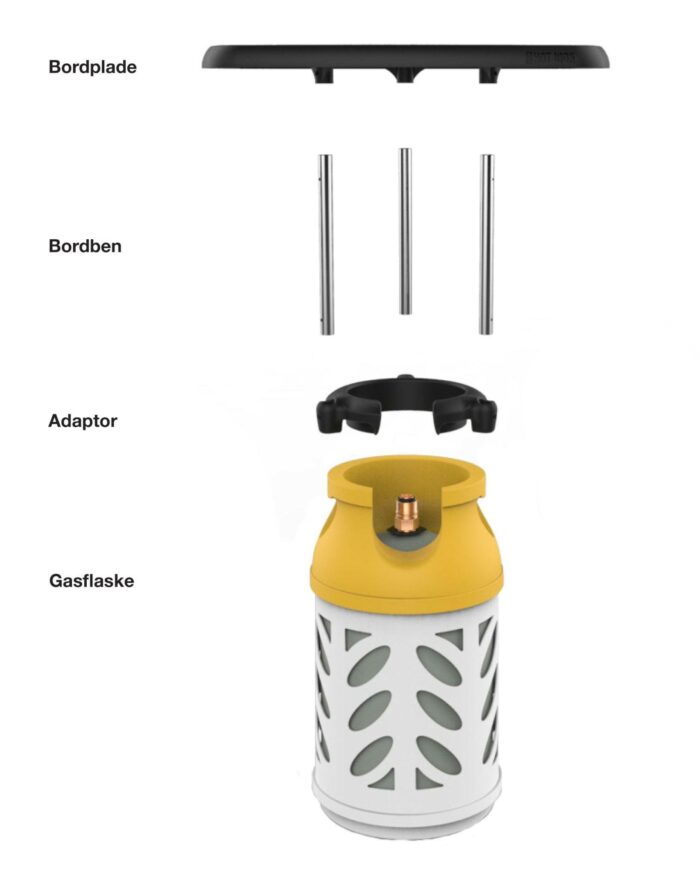 Bijzettafel Top Line - Hot Wok