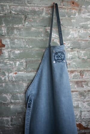 Witloft schort denim lichtblauw