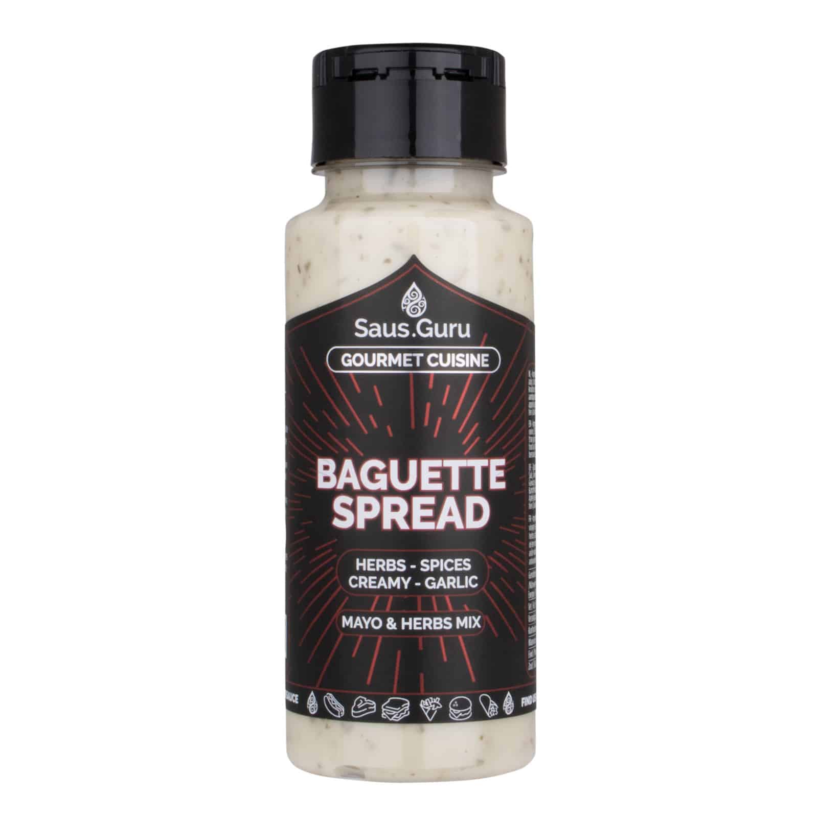 BBQ Saus Baguette Spread