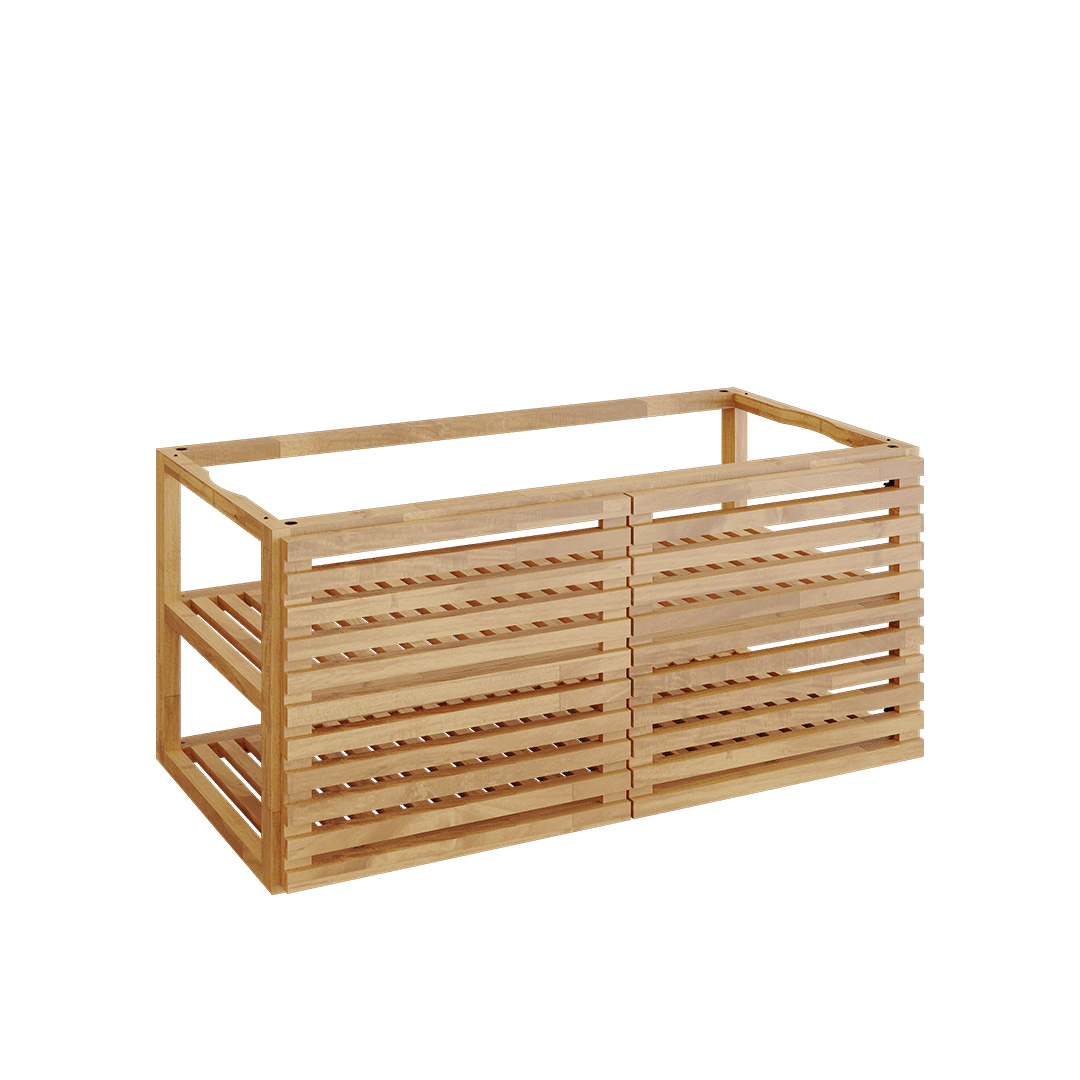 Ofyr Storage insert PRO Teak Hout Met deurtjes