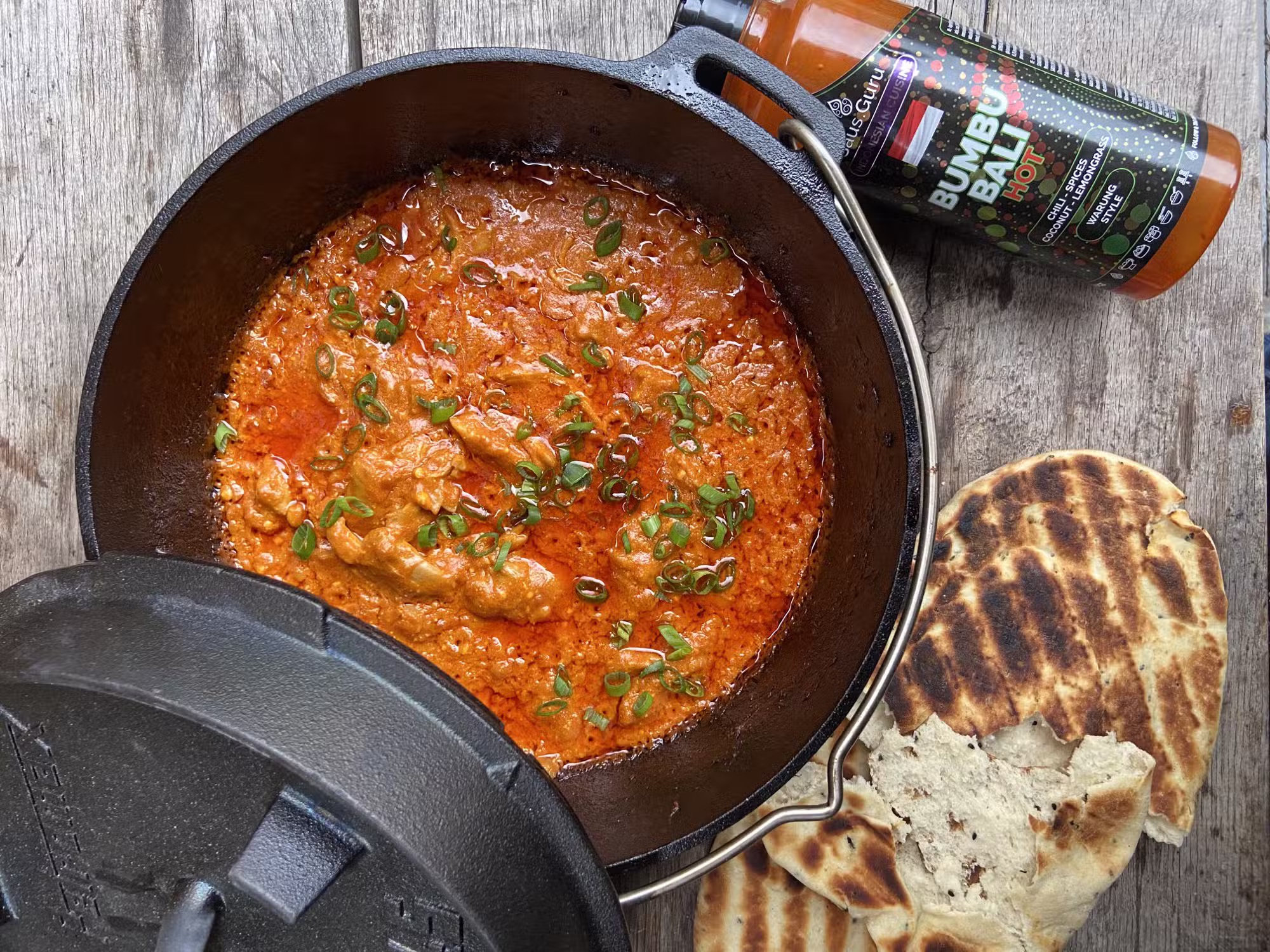 murgh makhani boter kip recept bbq kamado green egg