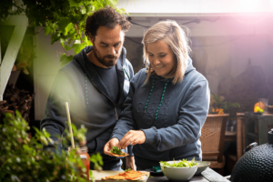 Hoodie-Big-Green-Egg-BBQ-Donkergrijs