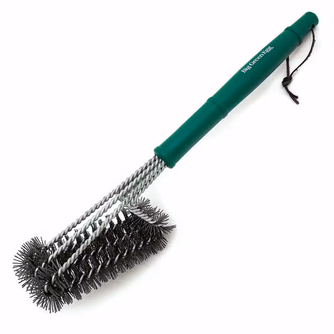 Green Egg Diamond Coated Nylon Borstel Grid Scrubber Big | Groen