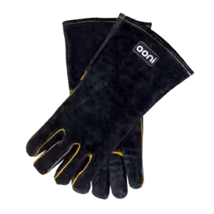 Leren handschoenen 2 stuks Ooni