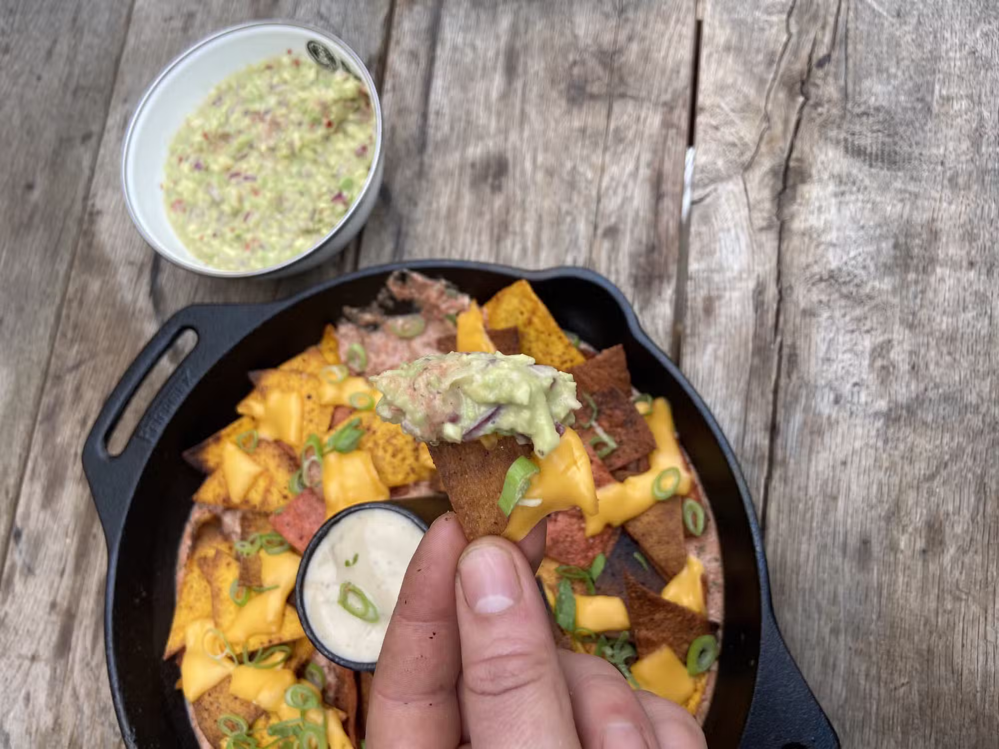 macho nacho guacamole salsa bbq kamado recept IMG_3575