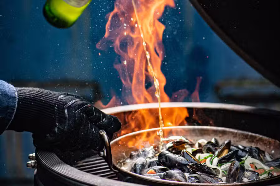 mosselen-venkel-zeekraal-tomaat-recept-kamado-bbq-green-egg