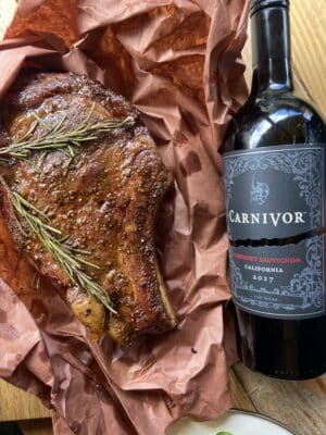 Butter-Brushed-.Cote-De-Boeuf-Steak-BBQ-Rode-Wijn-Recept-Kamado