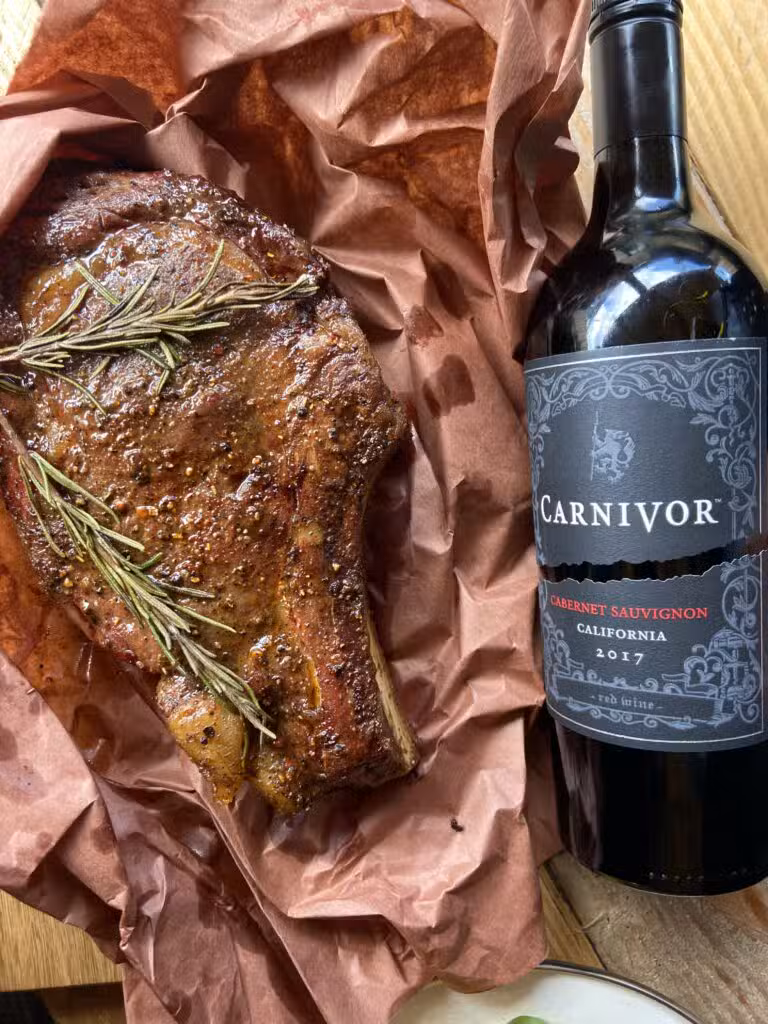 Butter-Brushed-.Cote-De-Boeuf-Steak-BBQ-Rode-Wijn-Recept-Kamado