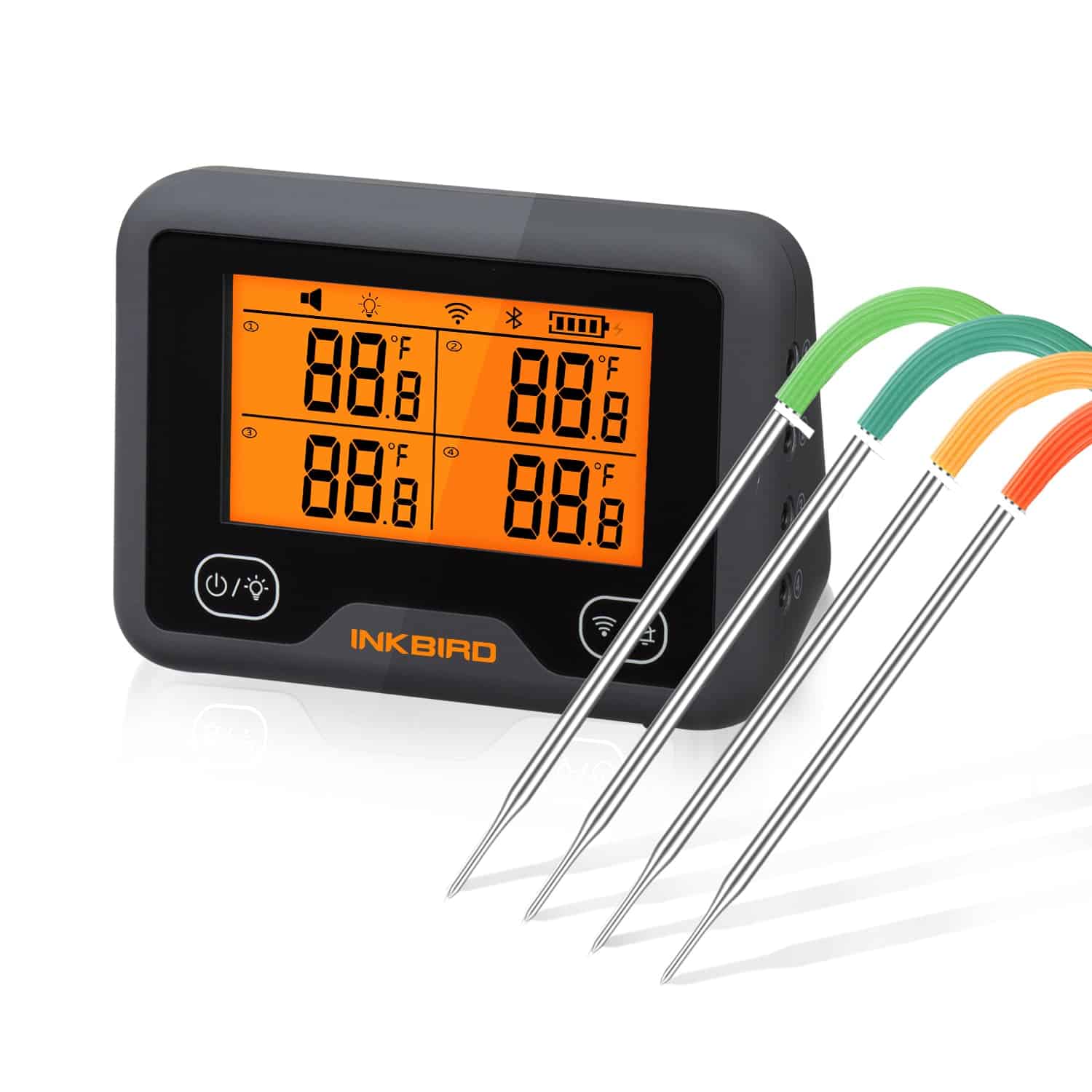 Inkbird Bluetooth + WiFi Thermometer IBBQ 4BW