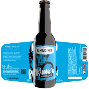 de-pikjongen-fles-met-etiket-achtergrond