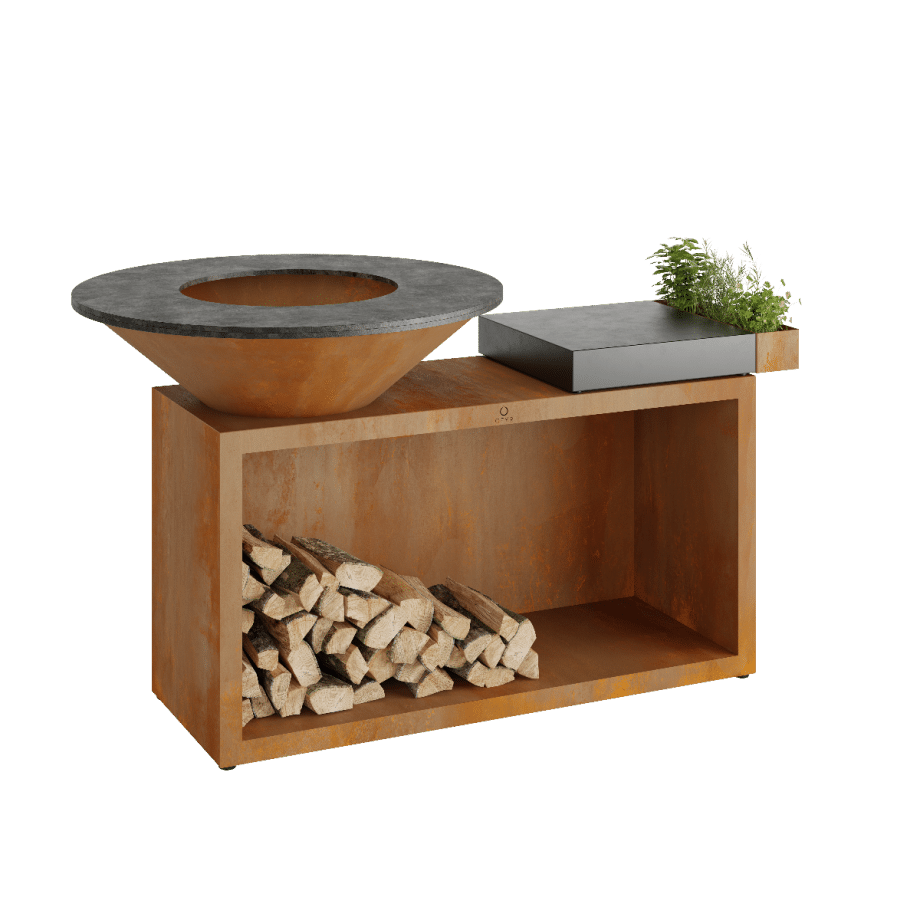 Ofyr 100 Island+ Corten – Donker Keramiek | Grijs
