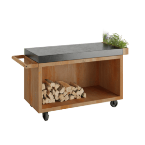 OFYR 135 Mise en Place Table PRO Corten – Donker Grijs Keramiek