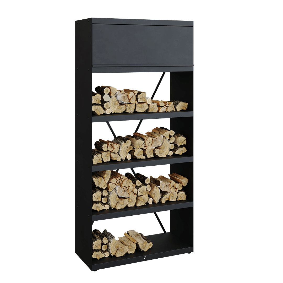 Ofyr Wood Storage 100 Black