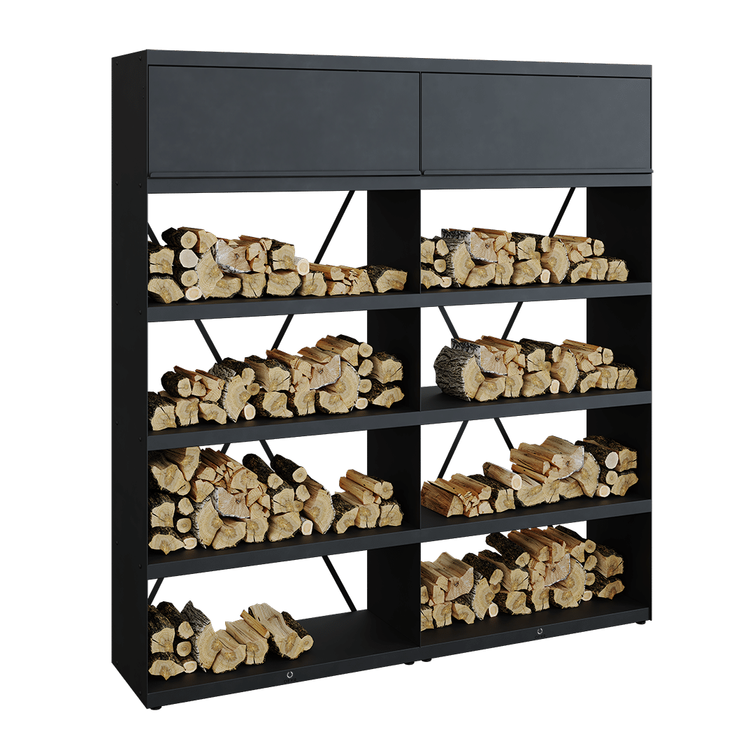 Ofyr Wood Storage 200 Black