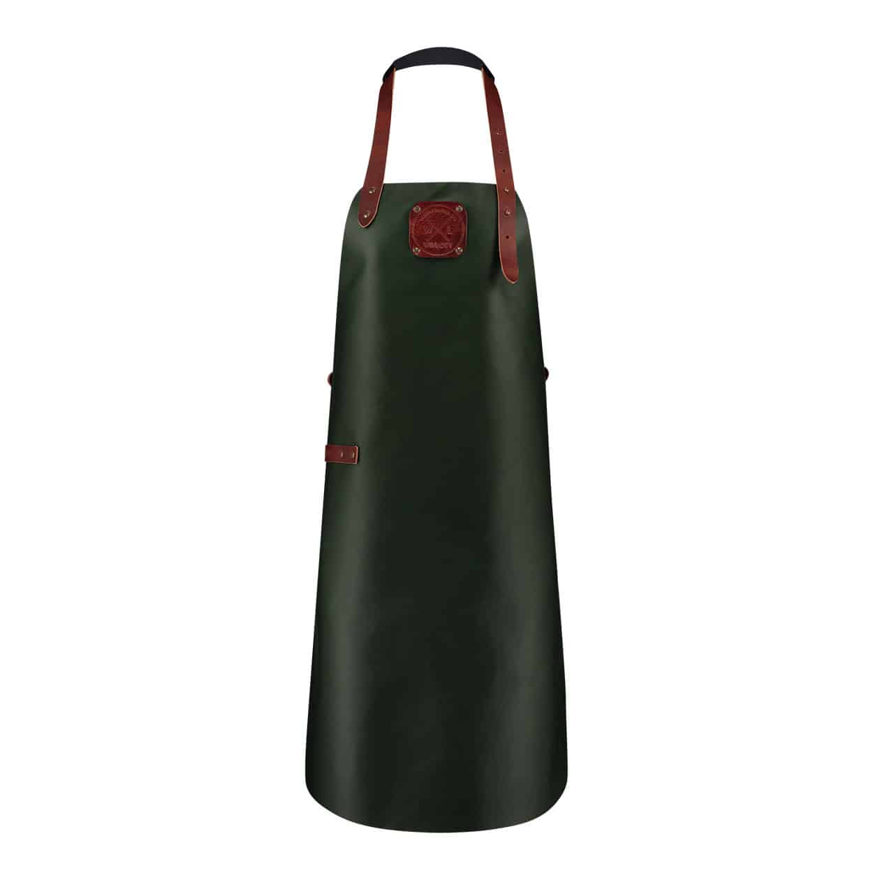 Witloft Leren schort | Large | Groen