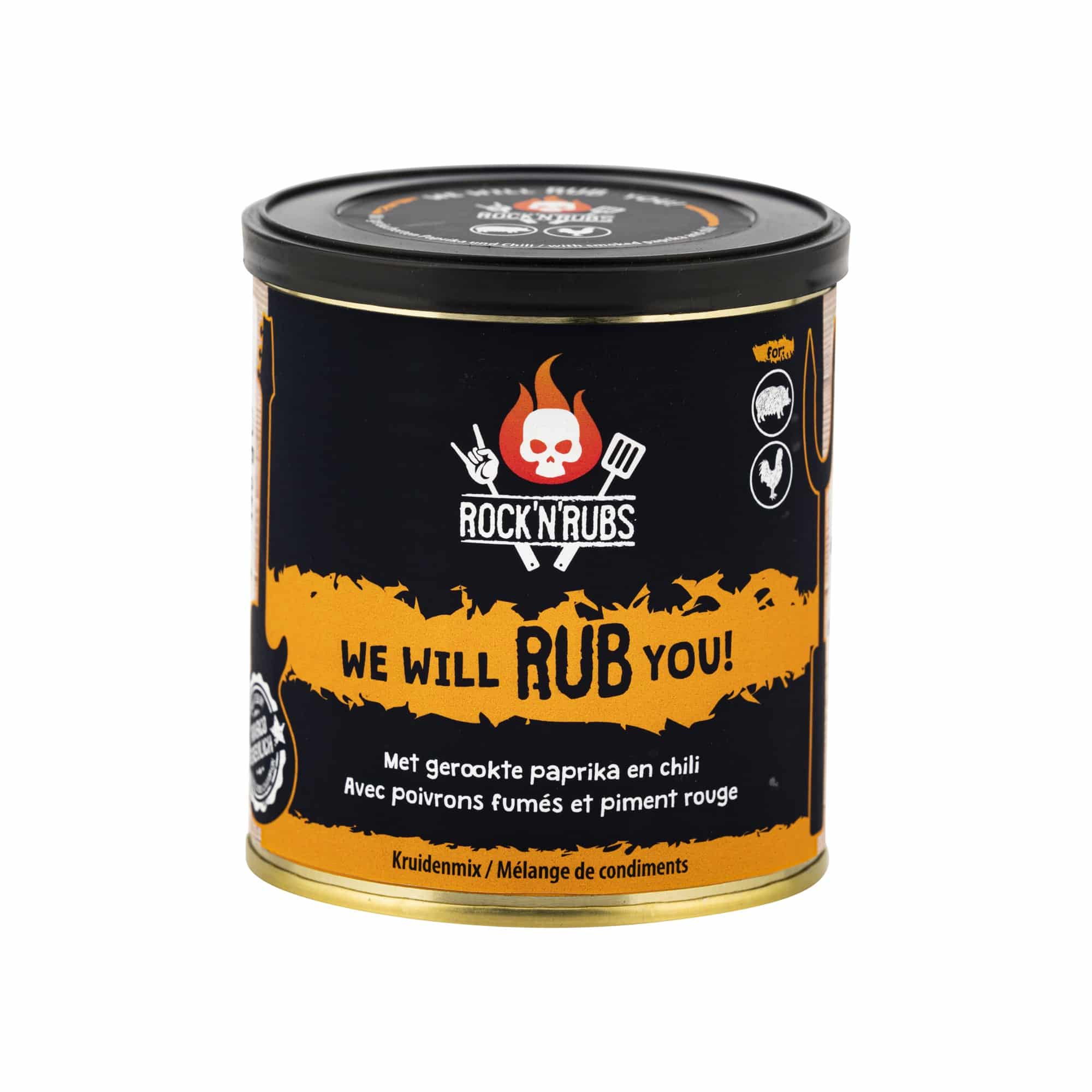 We will rub you