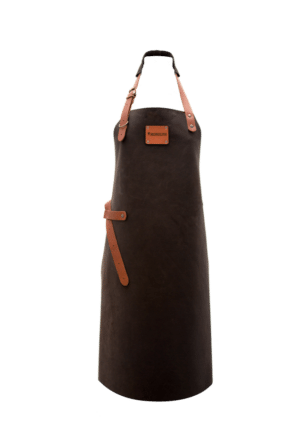 Leren schort Monolith