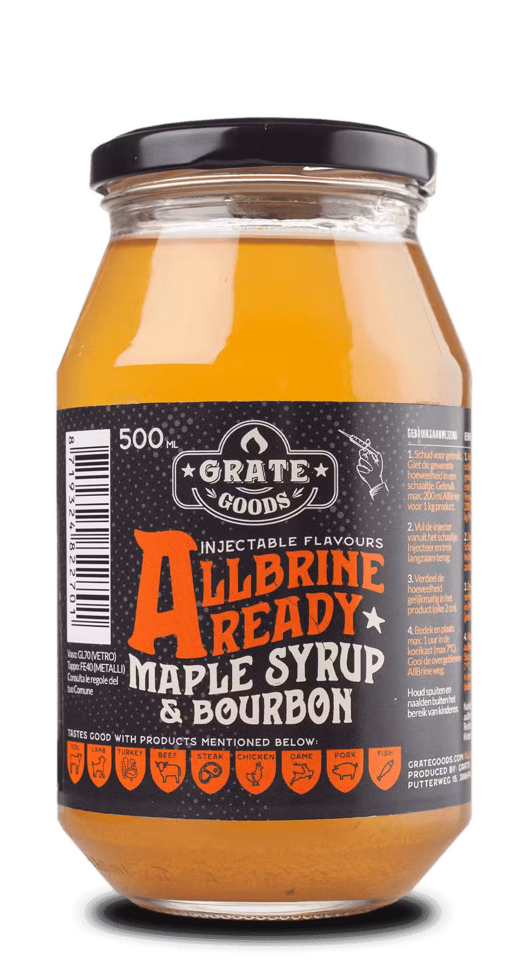 Allbrine Ready Maple Syrup & Bourbon