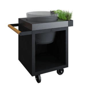 OFYR 65 Kamado Table PRO Black – Beton