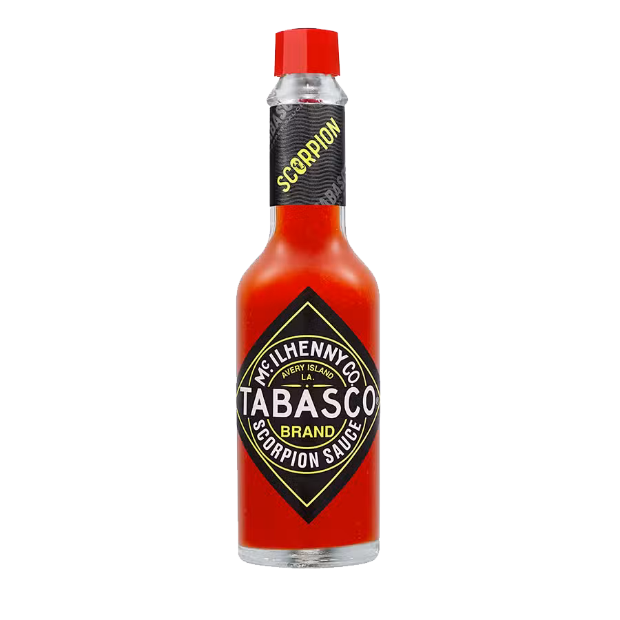 Tabasco-Scorpion-sauce-fles-glas-