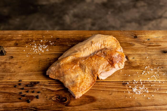 Geroosterde-eendenborst