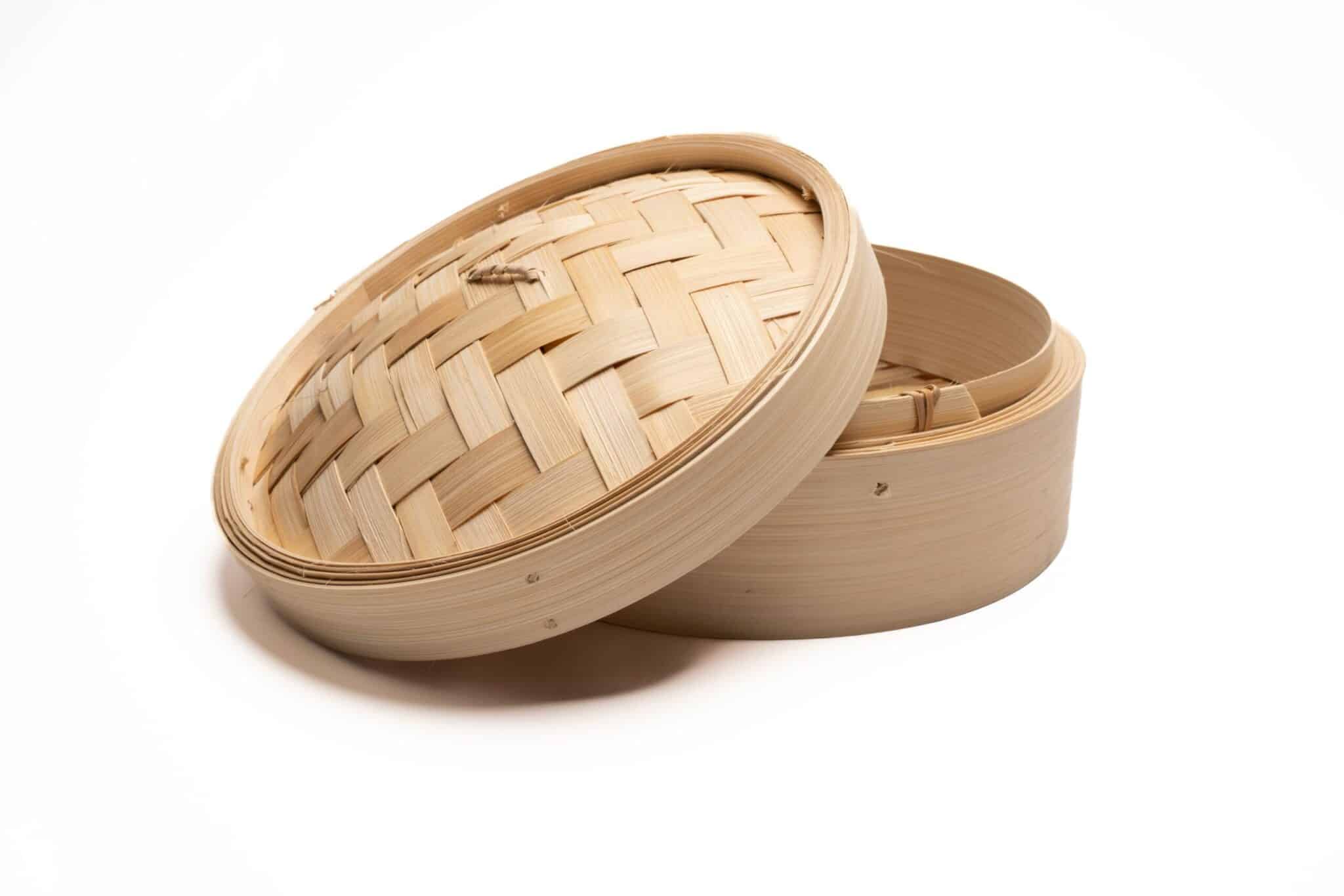 Stoommandje met deksel 22cm