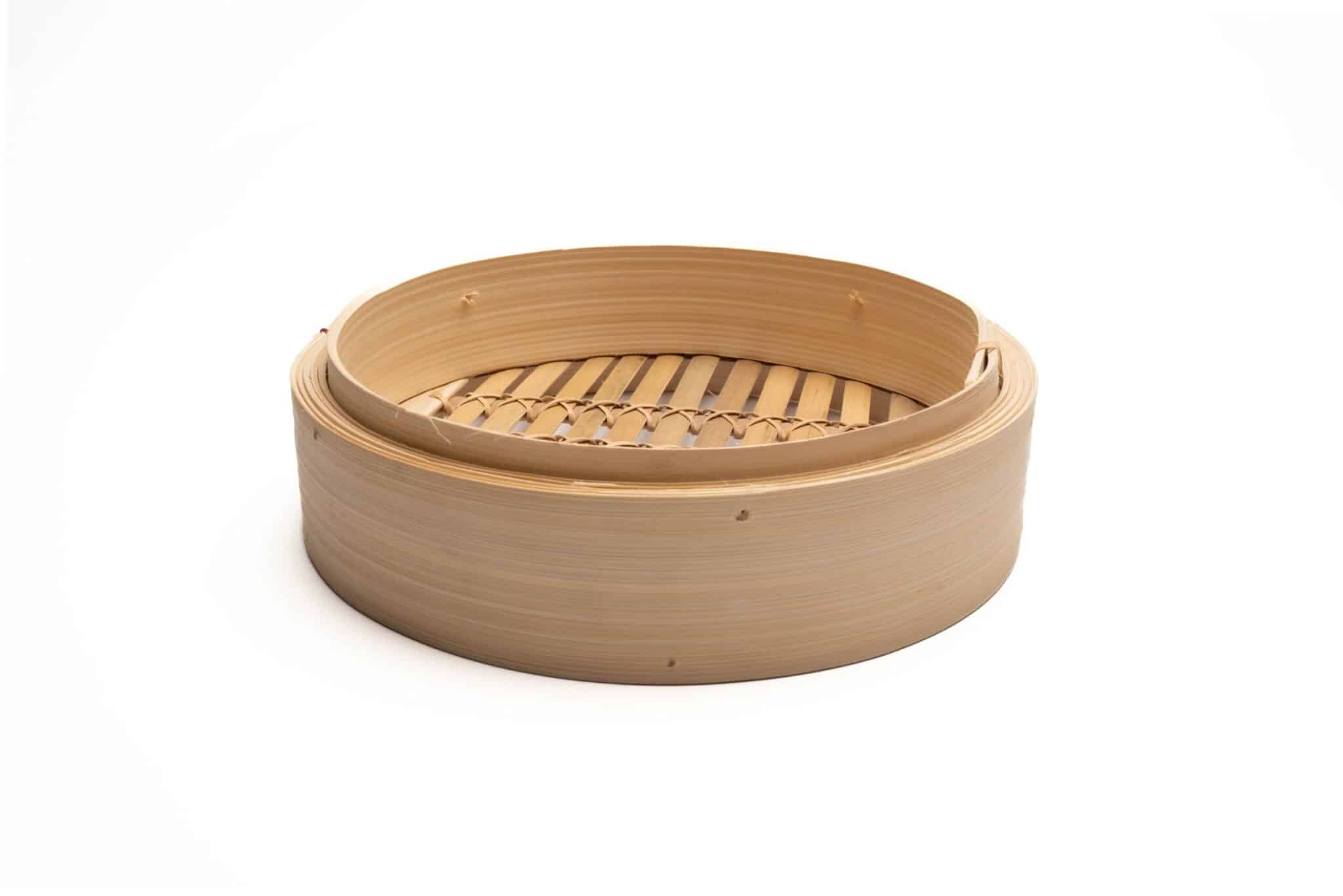 Bamboe stoommandje 25cm