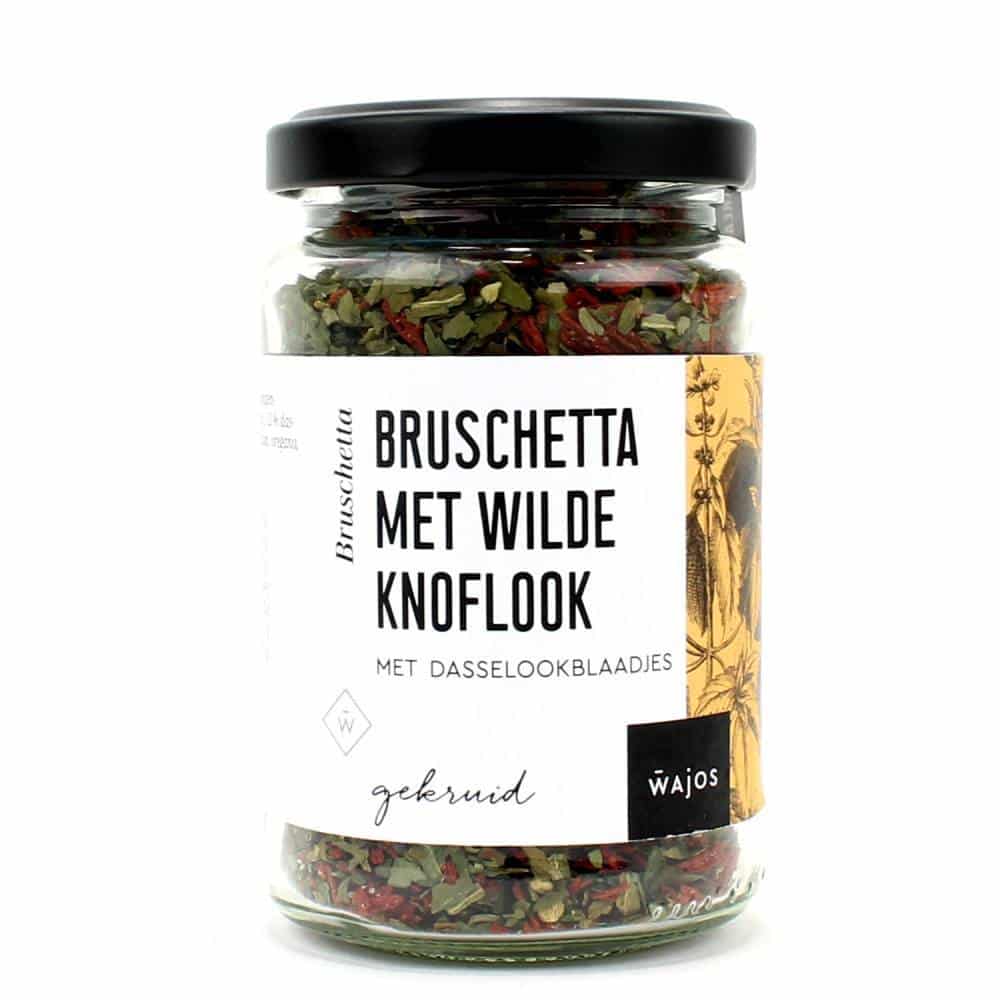 Bruschetta met wilde knoflook