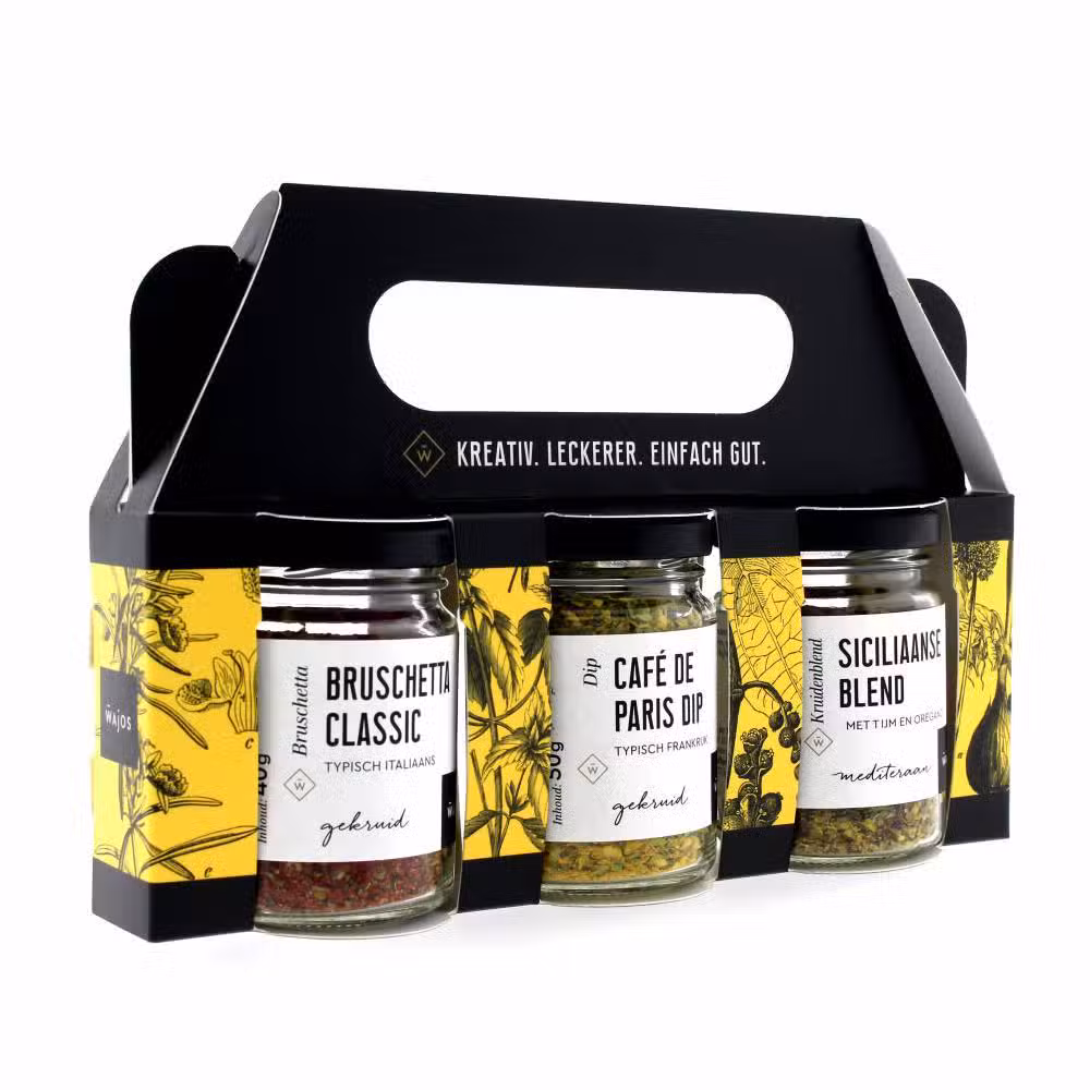 Cadeauverpakking mediterraanse kruiden